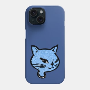 Winking Cat (vers. B) Phone Case