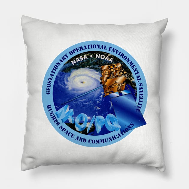 GOES Logo Pillow by Spacestuffplus