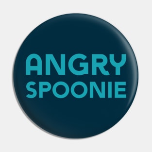 Angry Spoonie (Sans) Pin