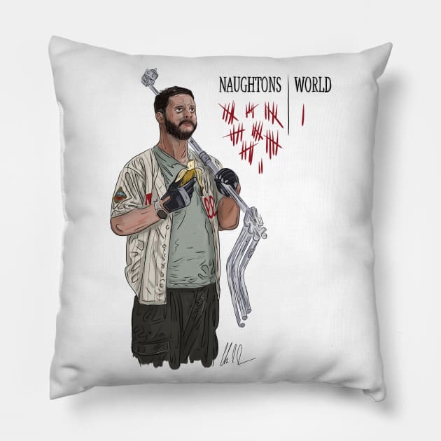 Naughton By Nature Pillow by 51Deesigns