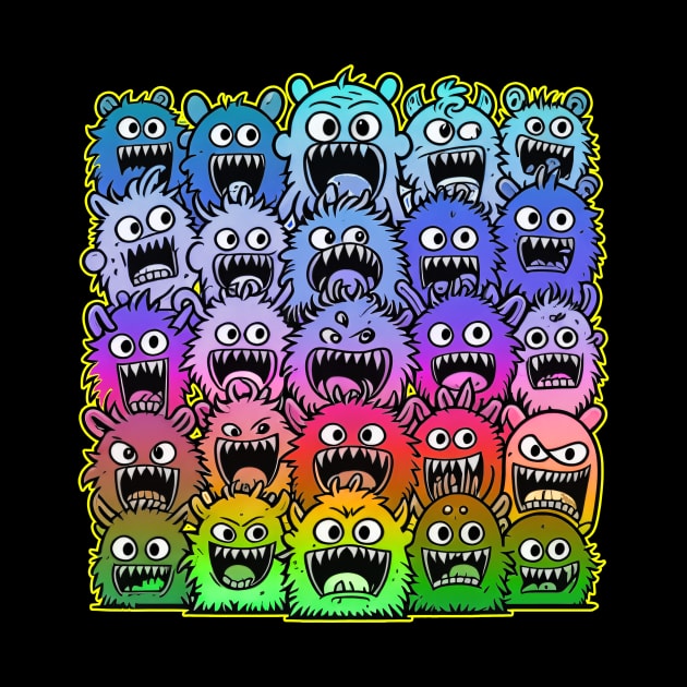 We are very cute little monsters by Dürer Design