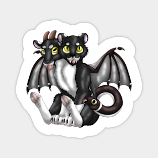 Chimera Cubs: Tuxedo Bicolor Magnet