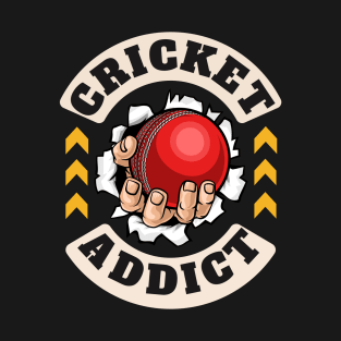 Cricket Addict T-Shirt