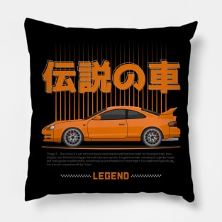 Tuner Orange MK6 Celica Superior JDM Pillow