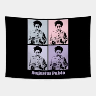 Augustus Pablo Melodic Pop Art Tapestry