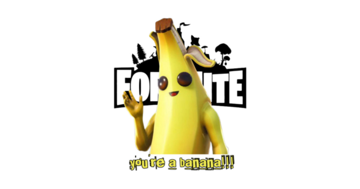 Fortnite banana skin T-shirt - hoodie - Fortnite Game - Magnet