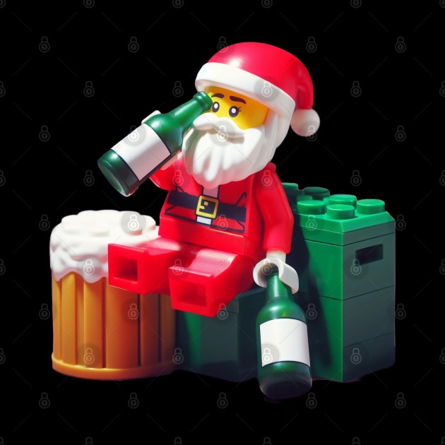 Santa Lego Claus by HSPtees