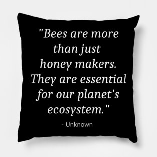 World Bee Day Pillow