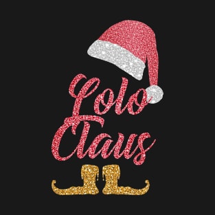 Funny Santa Lolo Claus Merry Christmas Gifts for Men Women T-Shirt