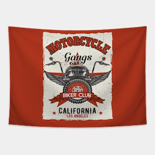 motorcycle Tapestry