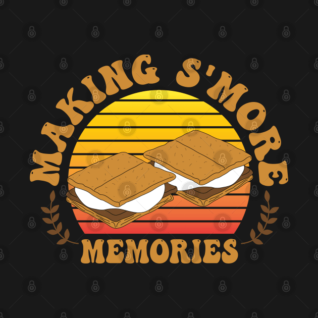 Funny Camping Campfire Smores Quote by HotHibiscus