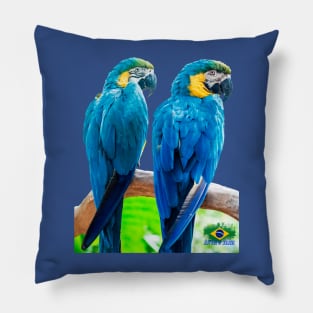 Two macaws Pillow