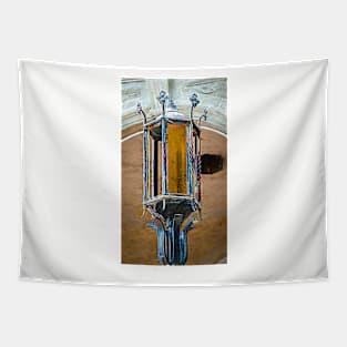 Historic Baker Hotel Lamp Post Tapestry