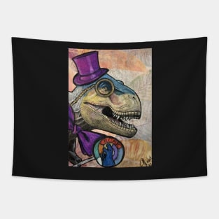 Roar-some time: T-Rex Gets Fancy Free Tapestry