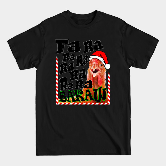 Discover "Christmas Caroling Chicken" - Chicken - T-Shirt