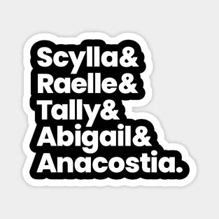 Motherland: Fort Salem - Scylla, Raelle, Tally, Abigail & Anacostia Magnet