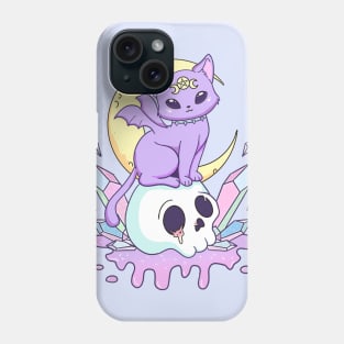 Bat Cat Skull Phone Case