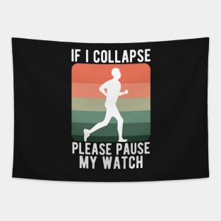 If i collapse please pause my watch Tapestry