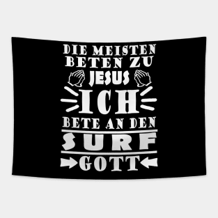 Surfen Welle Zähmen Meer Monsterwelle Dude Tapestry