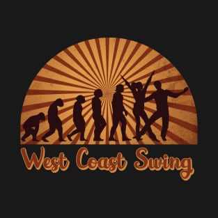 West Coast Swing Evolution Design 2 T-Shirt