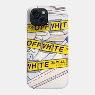 white shoe and belt Phone Case