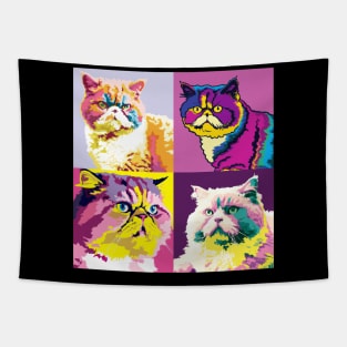 Selkirk Rex Pop Art - Cat Lover Gift Tapestry