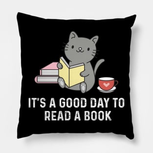 It's a Good day to read a book Pillow