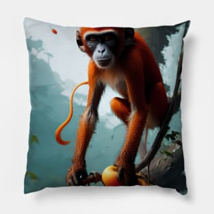 Mischievous Shadows Pillow