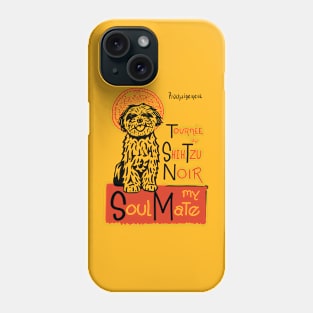 Funny Shih Tzu Owner Gift Shih Tzu Art Phone Case