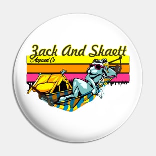 Zack And Skaett Pin