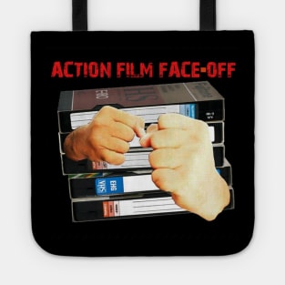 Action Film Face-Off Logo Tote