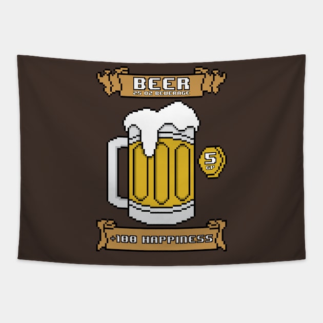 Beer RPG Tapestry by jrberger