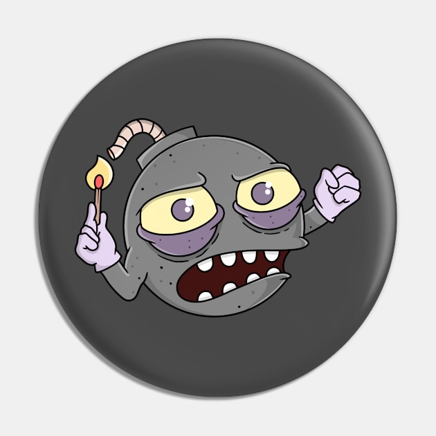 Bomb Boy Pin by notsofriendlygiant