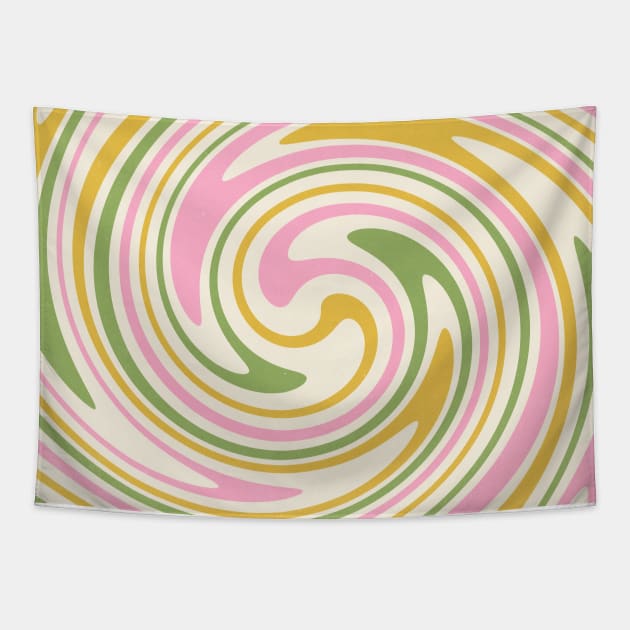 Pink and yellow tapestry store