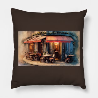 Sidewalk Cafe Pillow