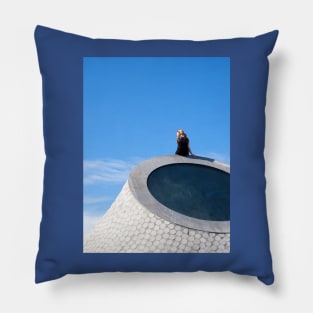 Girl on the Dome Pillow