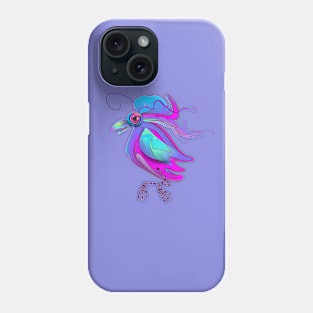 Fantastic Purple Bird Phone Case