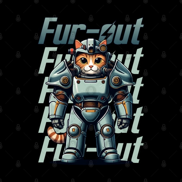 Fur-Out | Cat | Video Game | Animal | Game Icon | Pop Culture | Hero by Ikibrai