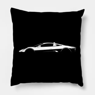 Jaguar C-X75 Silhouette Pillow