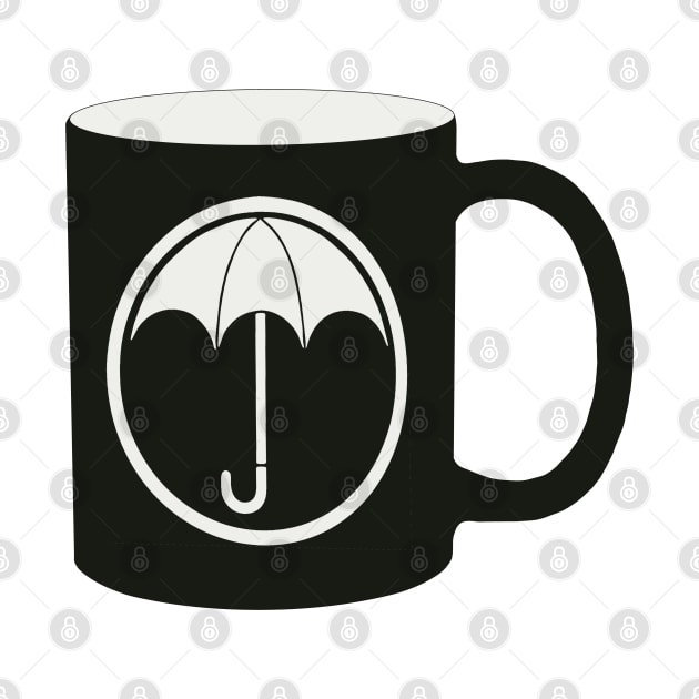 Umbrella Mug by RockyCreekArt