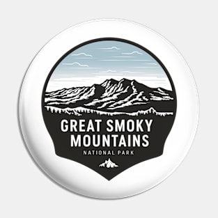 National Park Great Smoky Mountains Pin