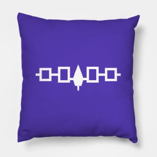 Iroquois Confederacy Flag #3 Pillow