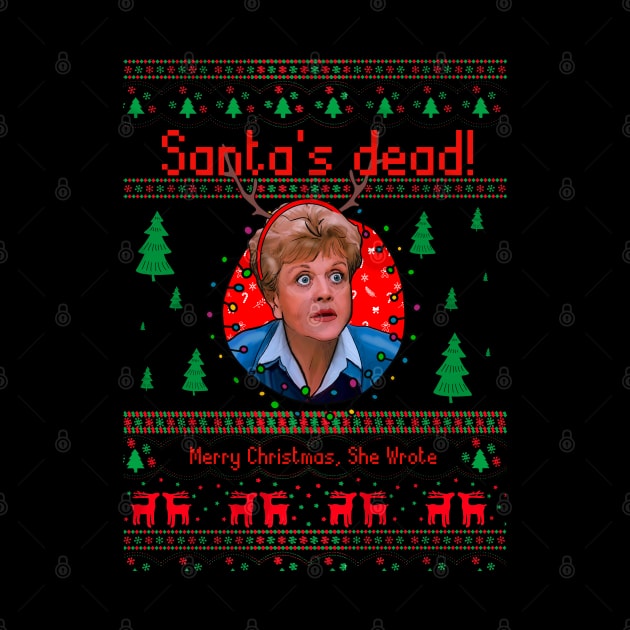 Jessica Fletcher is on the Christmas Case! Murder She Wrote by Camp David