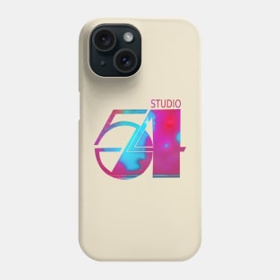 Studio 54 disco graphic Phone Case