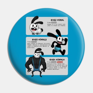 Oswald Evolutions Pin