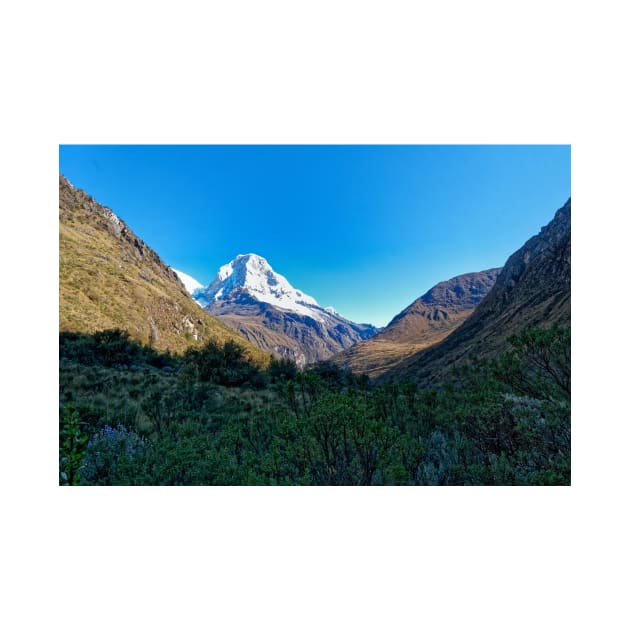 Beautiful Peruvian Andes mountain by stevepaint