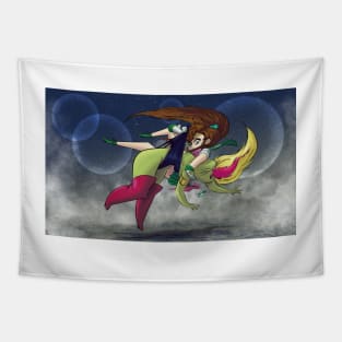 Sailor Jupiter VS Rikoukeidar - PRINT Tapestry