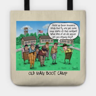 Old Man Boot Camp Tote