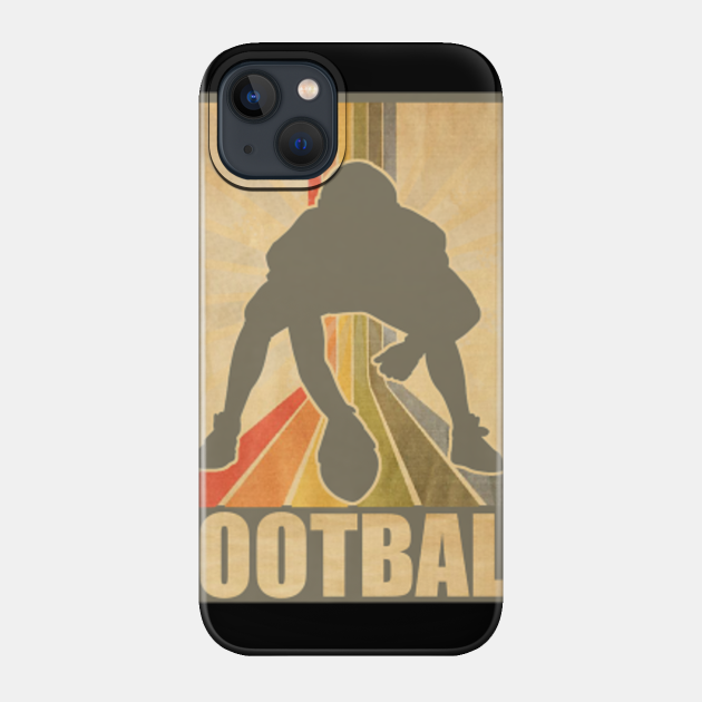 VINTAGE AND RETRO AMERICAN FOOTBALL COLLEGE FOOTBALL - Vintage And Retro American Football - Phone Case