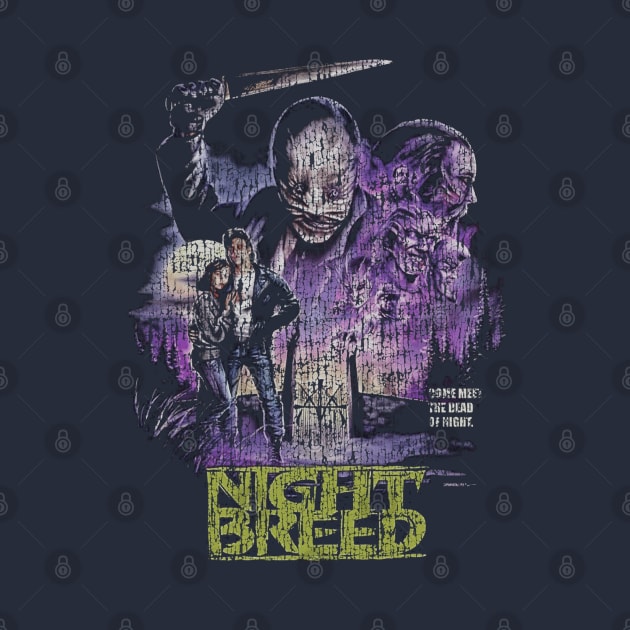 Thriller Horror Night Breed vintage cracked by maybeitnice